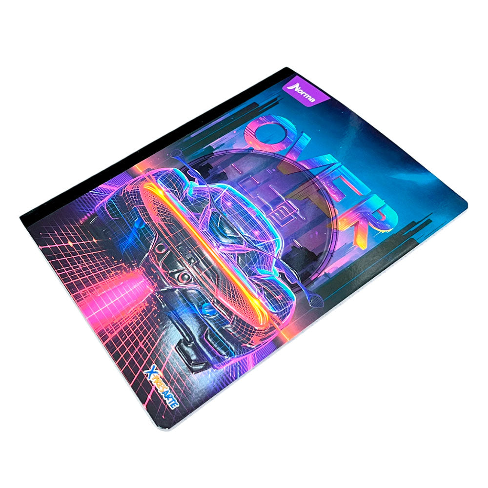 Cuaderno Cosido Grande Norma X-Presarte de 96 Páginas / Doble Raya / Surtido