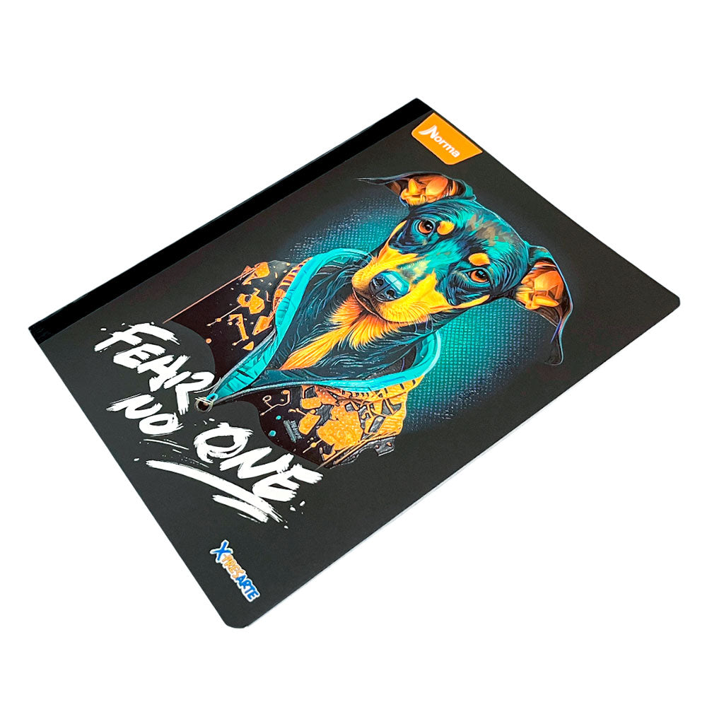 Cuaderno Cosido Grande Norma X-Presarte de 96 Páginas / Doble Raya / Surtido