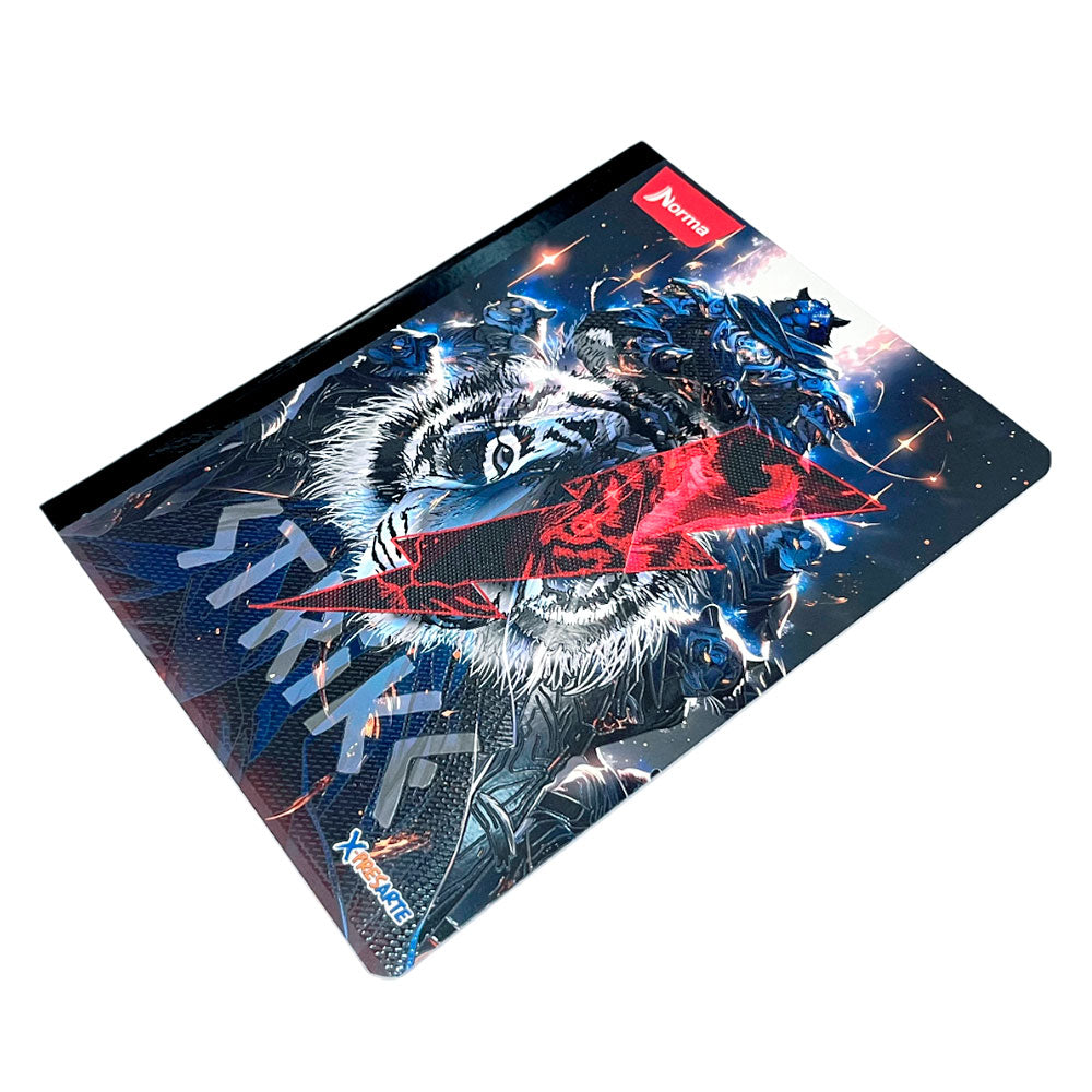 Cuaderno Cosido Grande Norma X-Presarte de 96 Páginas / Doble Raya / Surtido