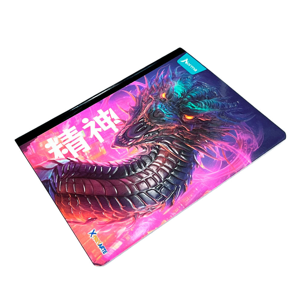 Cuaderno Cosido Grande Norma X-Presarte de 96 Páginas / Doble Raya / Surtido
