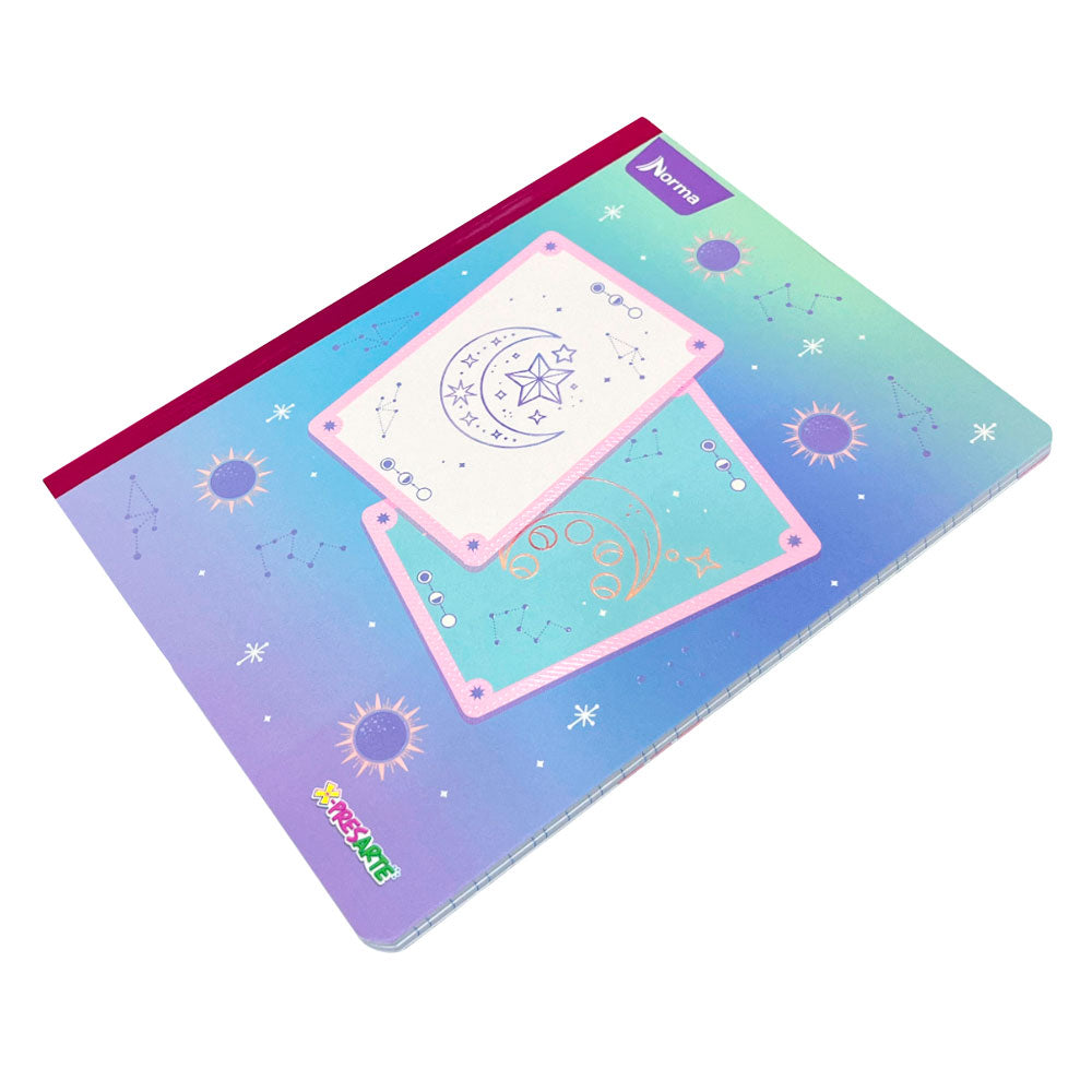 Cuaderno Cosido Grande Norma X-Presarte de 96 Páginas / Doble Raya / Surtido