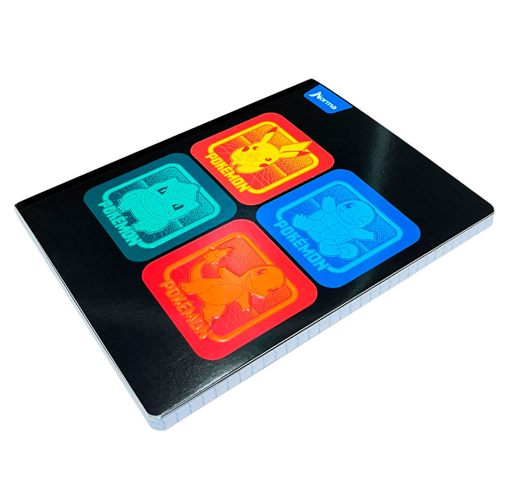 Cuaderno Cosido Norma Pokémon de 200 Páginas / Doble Raya / Surtido