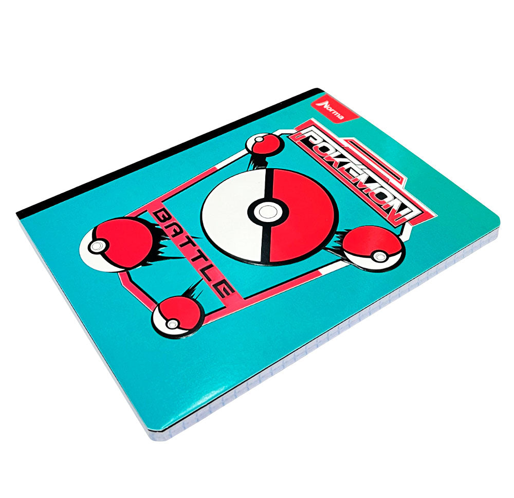 Cuaderno Cosido Norma Pokémon de Cuadrito / 200 Páginas / Surtido
