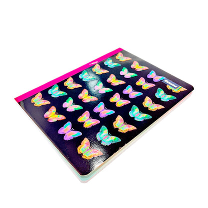 Cuaderno Cosido Grande Durable Para Niña / 200 Páginas / Doble Raya / Surtido