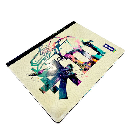 Cuaderno Cosido Grande Durable Para Niño / 200 Páginas / Doble Raya / Surtido