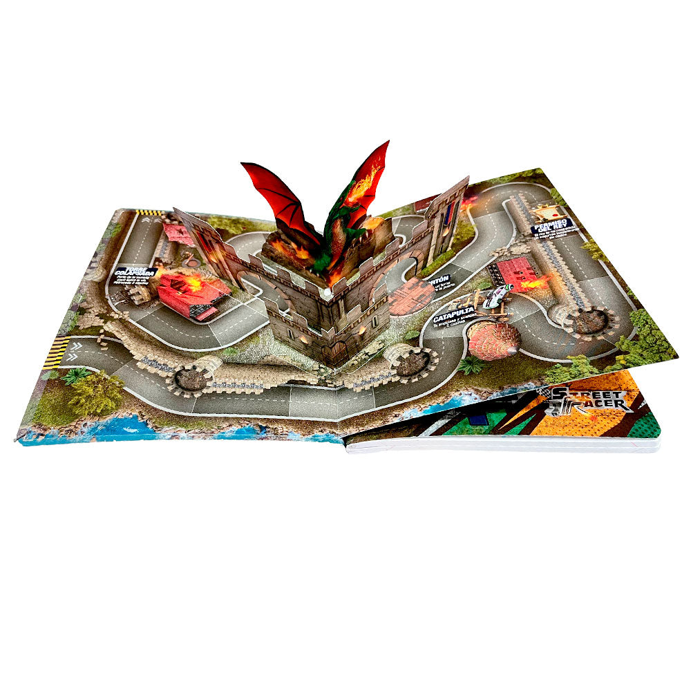 Cuaderno Cosido Grande Norma Street Racer - Doble Raya / 200 Páginas / Surtido