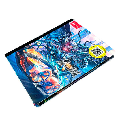 Cuaderno Cosido Grande Norma Street Racer - Cuadrito / 200 Páginas / Surtido