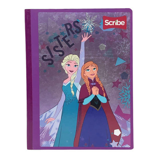 Cuaderno Cosido Pequeño Frozen Scribe Raya Ancha 200 Páginas - Surtido