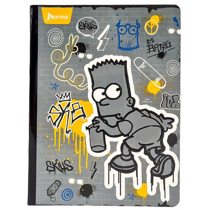 Cuaderno Cosido Grande Raya Ancha Norma Simpson 200 Páginas - Surtido