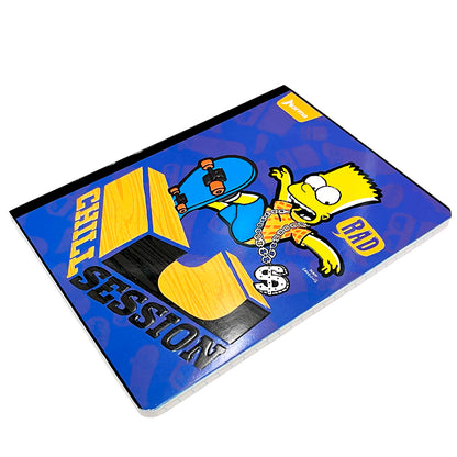 Cuaderno Cosido Grande Raya Ancha Norma Simpson 200 Páginas - Surtido