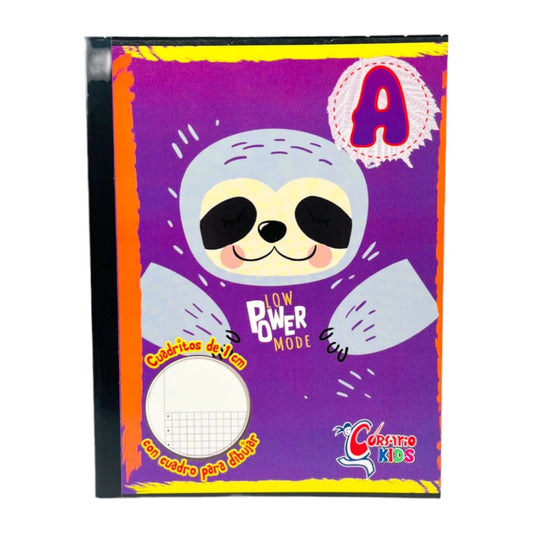 Cuaderno Grande Cosido Corsario de Cuadrito 200 Páginas - Surtido