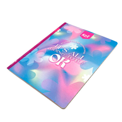 Cuaderno Cosido Grande Norma Kiut 160 Páginas / Raya Ancha / Surtido