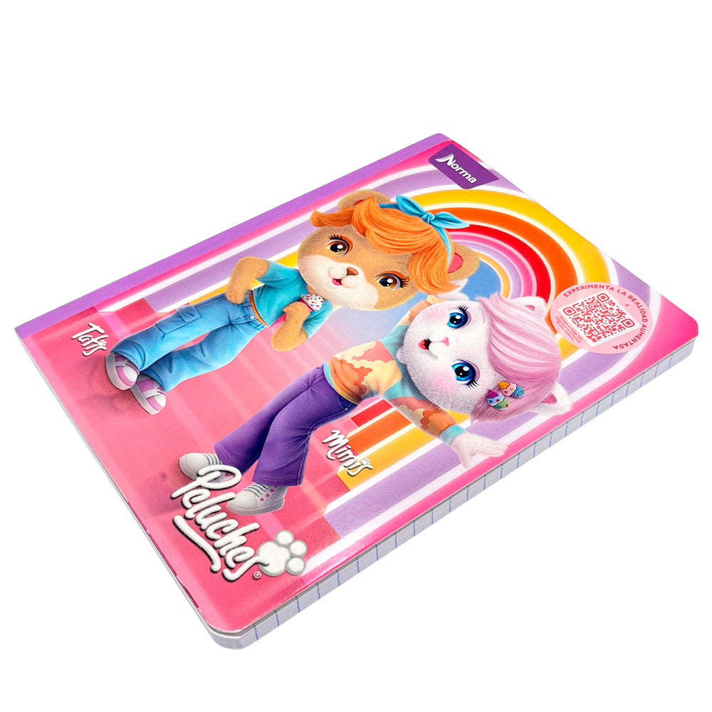 Cuaderno Cosido Norma Peluches  / Raya Ancha / 160 Páginas / Surtido