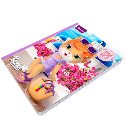 Cuaderno Cosido Norma Peluches  / Raya Ancha / 160 Páginas / Surtido