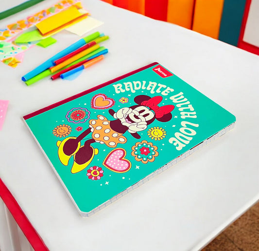 Cuaderno Grande Cosido Norma Minnie de Cuadrito / 200 Páginas / Surtido