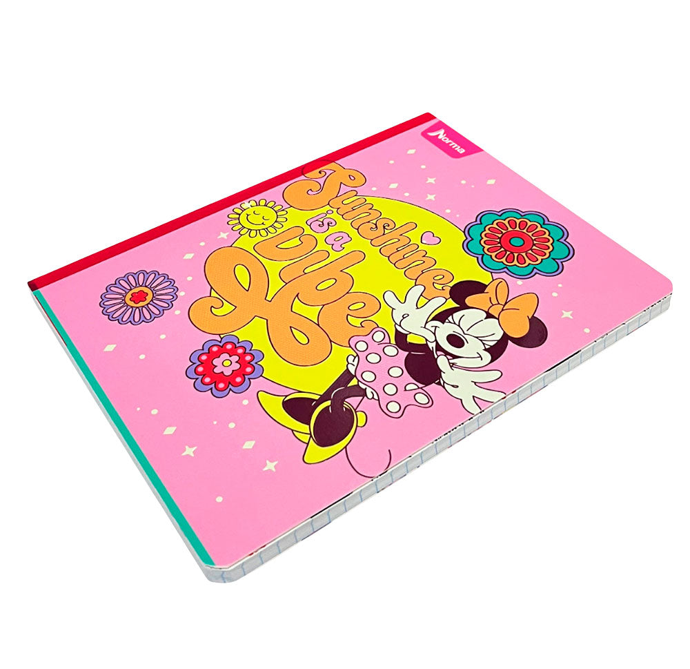 Cuaderno Grande Cosido Norma Minnie de Cuadrito / 200 Páginas / Surtido