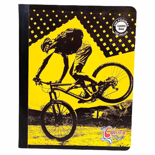 Cuaderno Cosido Grande de Cuadritos Corsario Plus 200 Páginas - Surtido