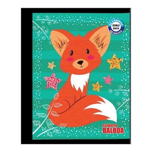 Cuaderno Cosido Balboa Doble Raya de 96 Páginas - Surtido
