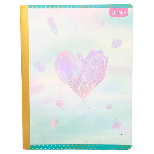 Cuaderno Grande Cosido El Líder Raya Ancha de 200 Páginas - Surtido