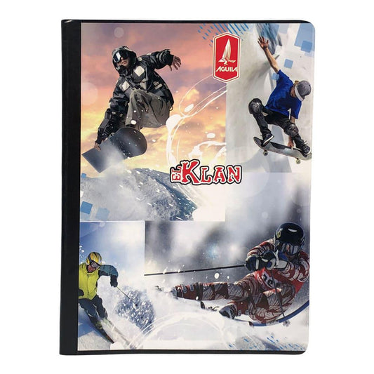 Cuaderno Grande Cocido Águila Raya Ancha 280 Paginas - Surtido