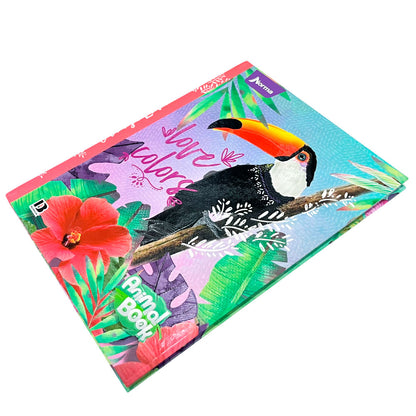 Cuaderno Cosido Grande Norma Animal Book / 200 Páginas /  Raya Ancha / Surtido