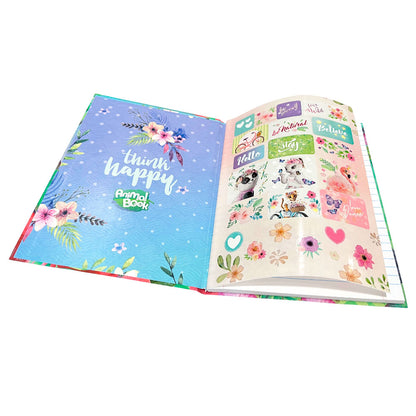 Cuaderno Cosido Grande Norma Animal Book / 200 Páginas /  Raya Ancha / Surtido