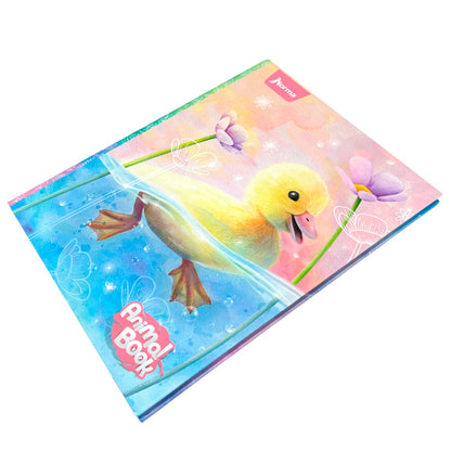 Cuaderno Cosido Grande Norma Animal Book / 200 Páginas /  Raya Ancha / Surtido