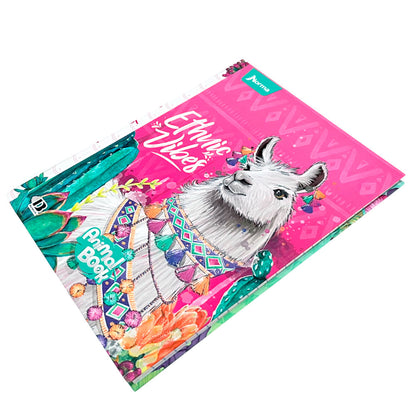 Cuaderno Cosido Grande Norma Animal Book / 200 Páginas /  Raya Ancha / Surtido