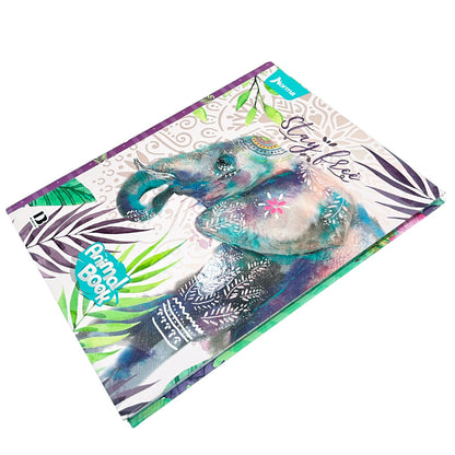 Cuaderno Cosido Grande Norma Animal Book / 200 Páginas /  Raya Ancha / Surtido