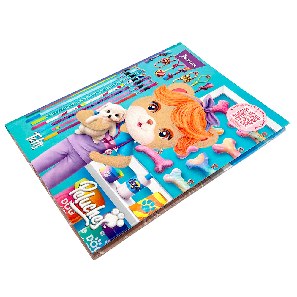 Cuaderno Grande Cosido Norma Peluches / Raya Ancha / 200 Páginas - Surtido