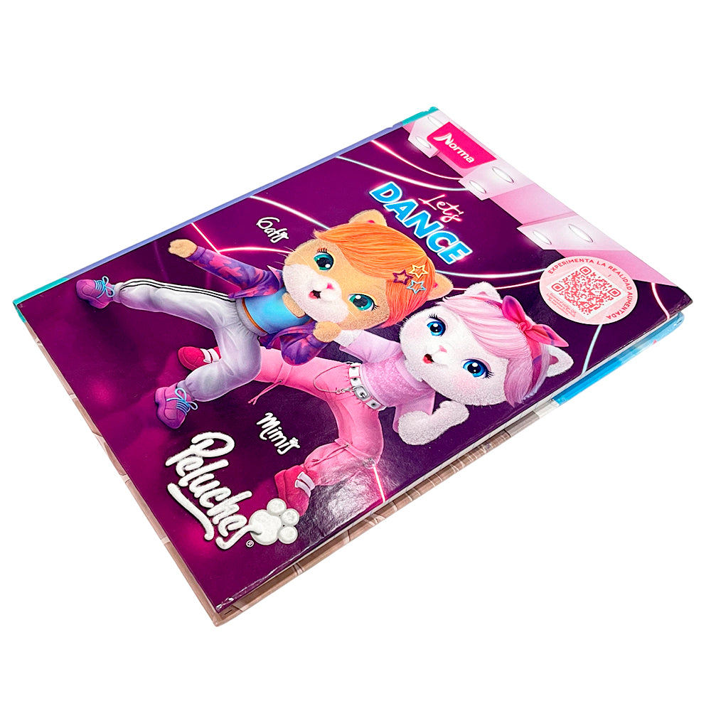 Cuaderno Grande Cosido Norma Peluches / Raya Ancha / 200 Páginas - Surtido