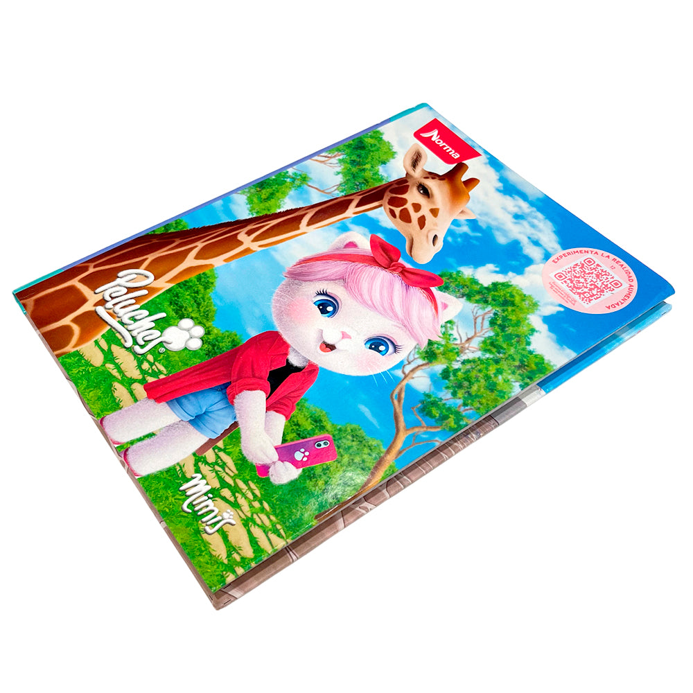 Cuaderno Grande Cosido Norma Peluches / Raya Ancha / 200 Páginas - Surtido