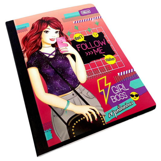 Cuaderno Grande Cosido Tilibra Raya Ancha 200 Páginas