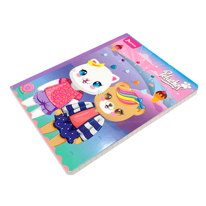 Cuaderno Cosido Norma Peluches / Raya Ancha / 200 Páginas / Surtido