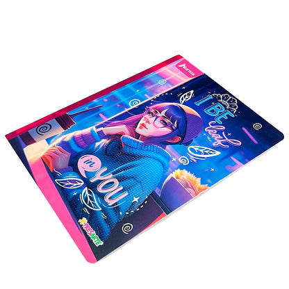 Cuaderno Cosido Grande Norma X-Presarte / Doble Raya / 200 Páginas / Surtido