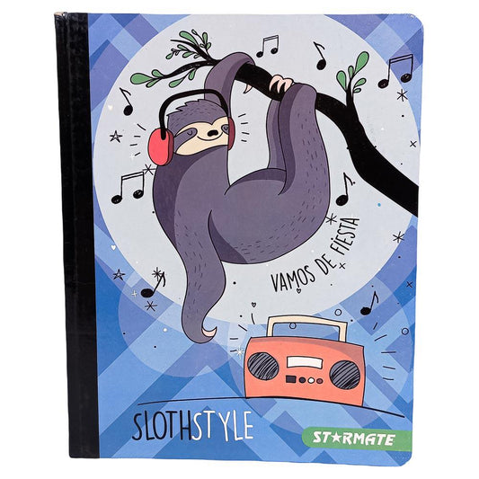 Cuaderno Cosido Grande Raya Ancha Starmate 200 Páginas - Surtido