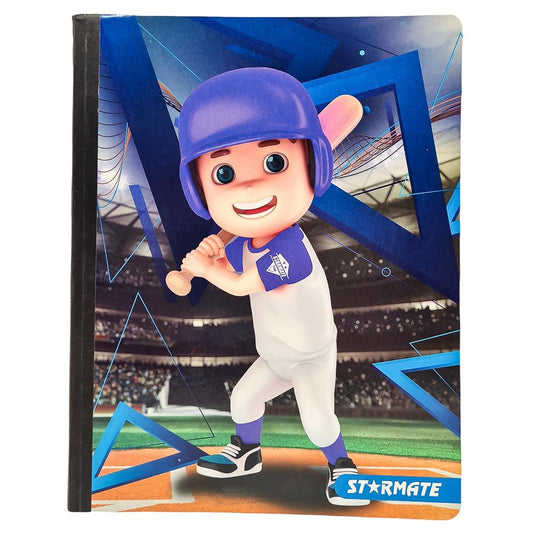 Cuaderno Cosido Grande Raya Ancha Starmate Toodler 200 Páginas - Surtido