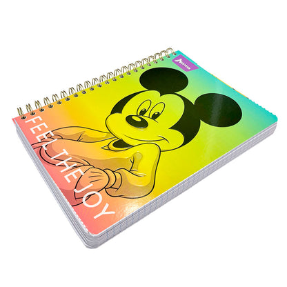 Libreta Con Espiral Doble Norma Minnie Mouse - Raya Ancha / 5 Materias / Surtido