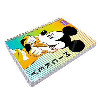 Libreta Con Espiral Doble Norma Minnie Mouse - Raya Ancha / 5 Materias / Surtido