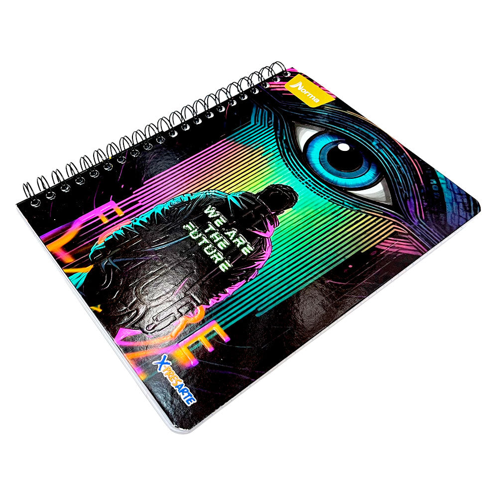 Libreta Grande Norma X-Presarte - Raya Ancha / 1 Materia / Surtido