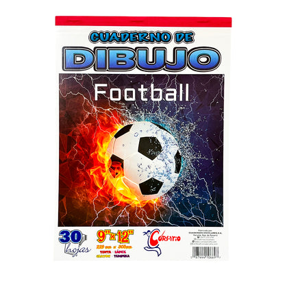 Libreta de Dibujo Corsario de 60 Páginas 9" x 12" - Surtido