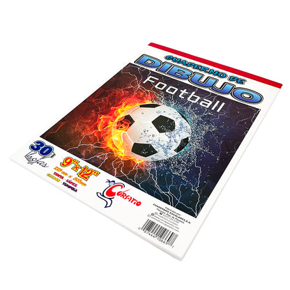 Libreta de Dibujo Corsario de 60 Páginas 9" x 12" - Surtido