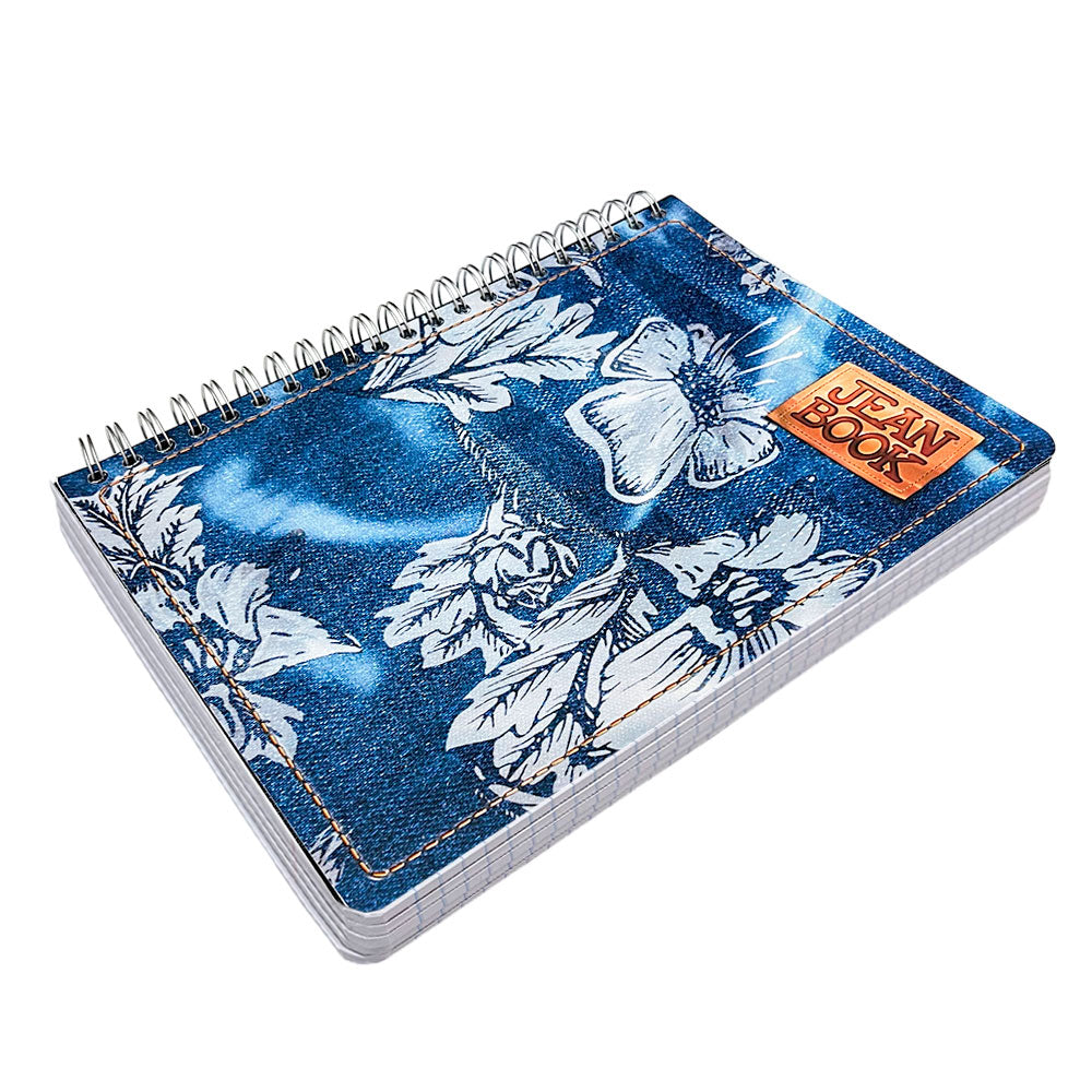Libreta Grande Norma Jean Book / 5 Materias /  Espiral Doble / Surtido