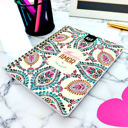 Libreta Grande Norma Kiut Raya Anchac/ 3 Materias / Espiral Doble / Surtido