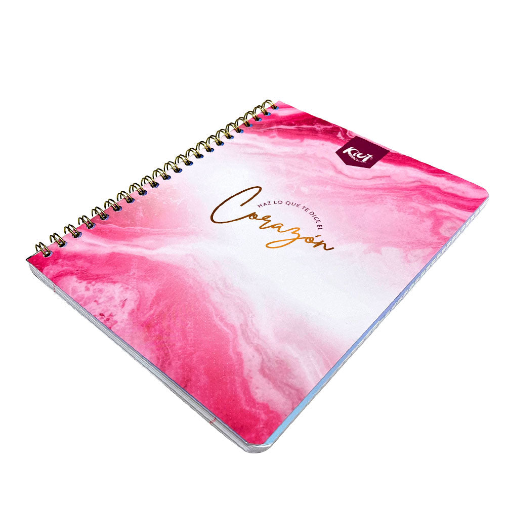 Libreta Grande Norma Kiut Raya Anchac/ 3 Materias / Espiral Doble / Surtido