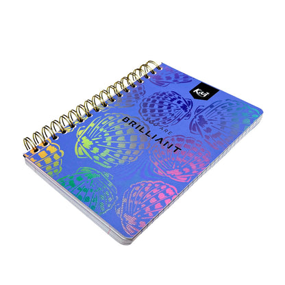 Libreta Mediana Norma Kiut / Raya Ancha / 5 Materias / Espiral Doble / Surtido