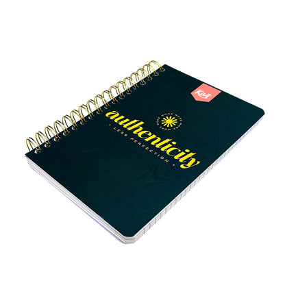 Libreta Mediana Norma Kiut / Raya Ancha / 5 Materias / Espiral Doble / Surtido