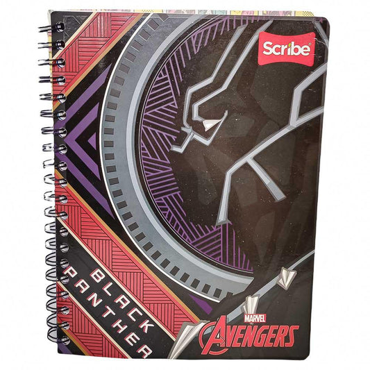 Libreta Espiral Doble Scribe Raya Ancha de 200 Páginas - Surtido