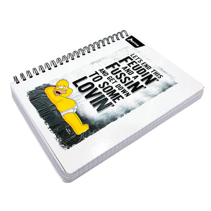 Libreta Grande Con Espiral Doble Norma Simpson / 5 Materias / Surtido