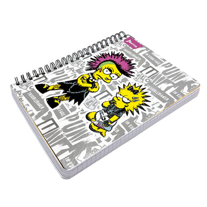 Libreta Grande Con Espiral Doble Norma Simpson / 5 Materias / Surtido